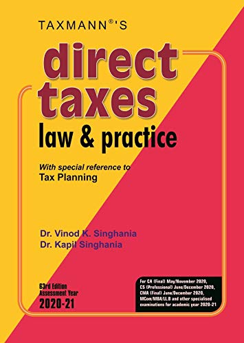Direct Tax Law and Practice