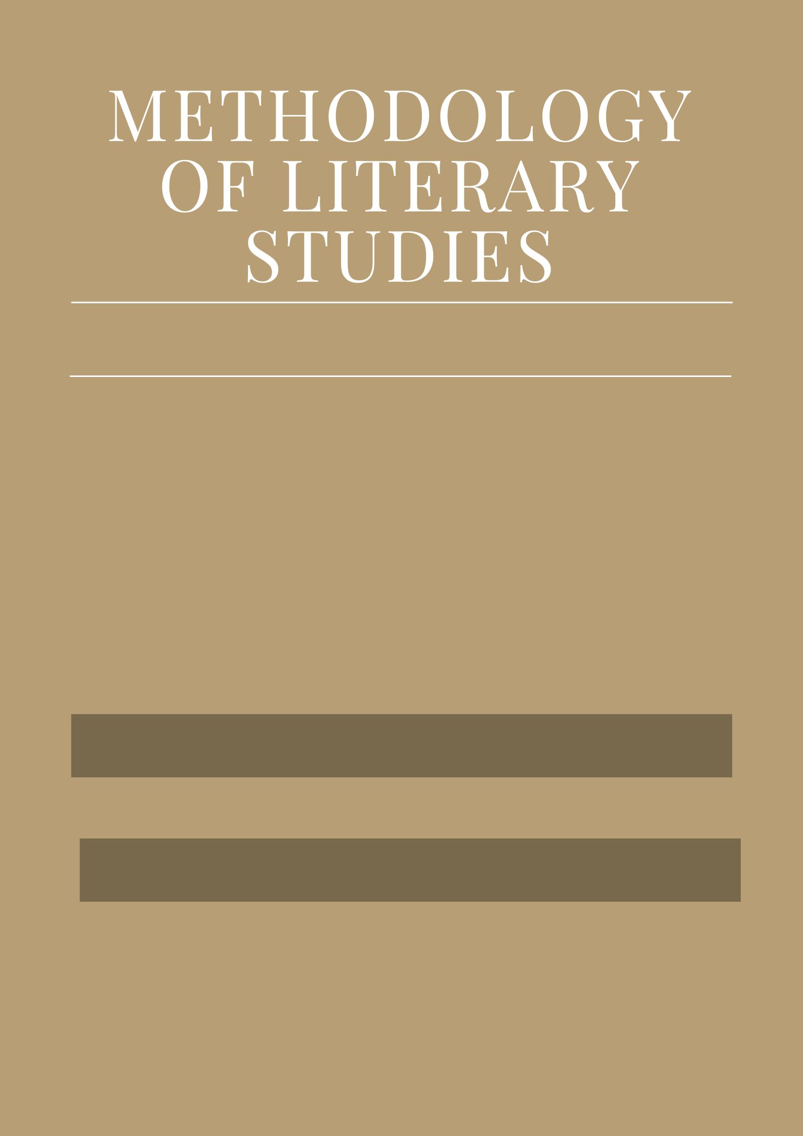 Methodology of Literary Studies 2021